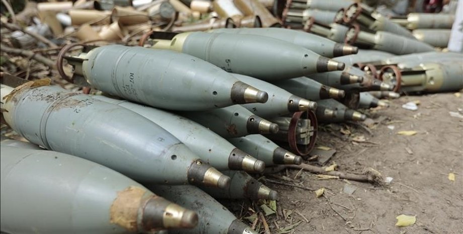 боеприпасы Украина, 155 мм боеприпасы, военная помощь