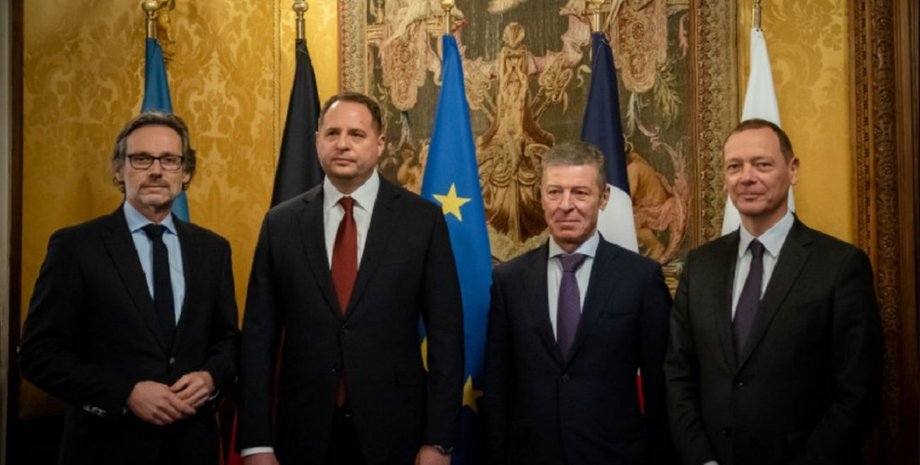 нормандський формат, брифінг ермака, андрей ермак, зустріч нормандської четвірки, нормандська зустріч 2022