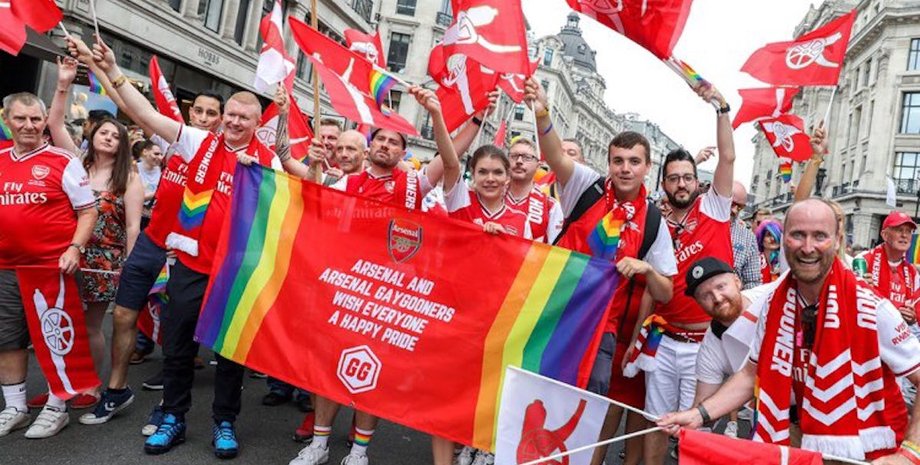 Gay Gooners, фанаты, арсенал