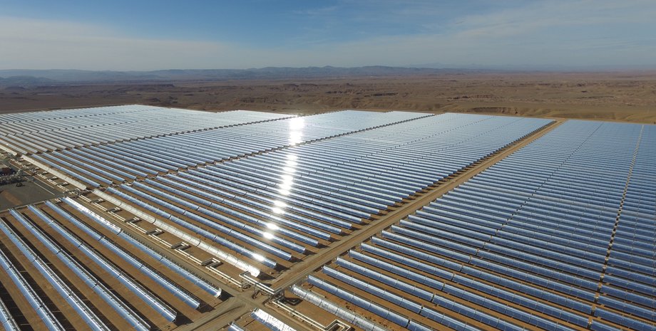 Мароко, сонячна станція