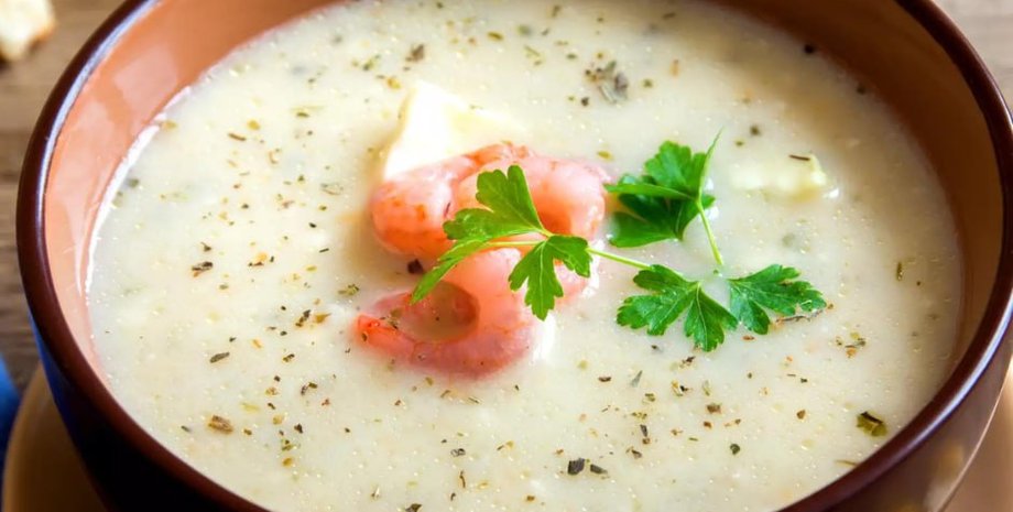 суп-пюре из цветной капусты