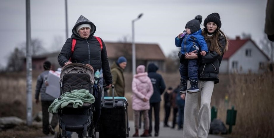 Виплати українцям у Польщі, українські біженці
