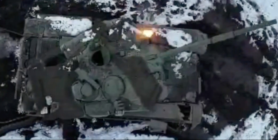 уничтожение танка т-90м