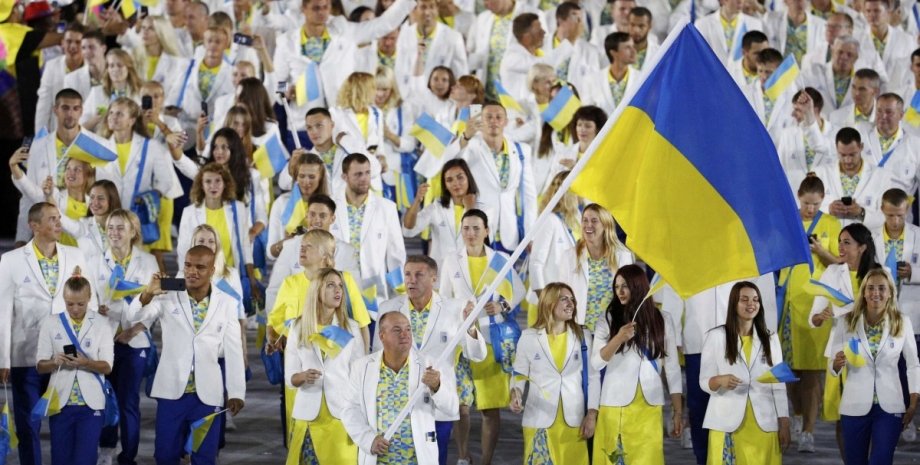 Украинские спортсмены в Рио-де-Жанейро / Фото: Reuters