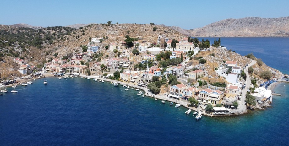 Остров Сими в Греции Сими Греция