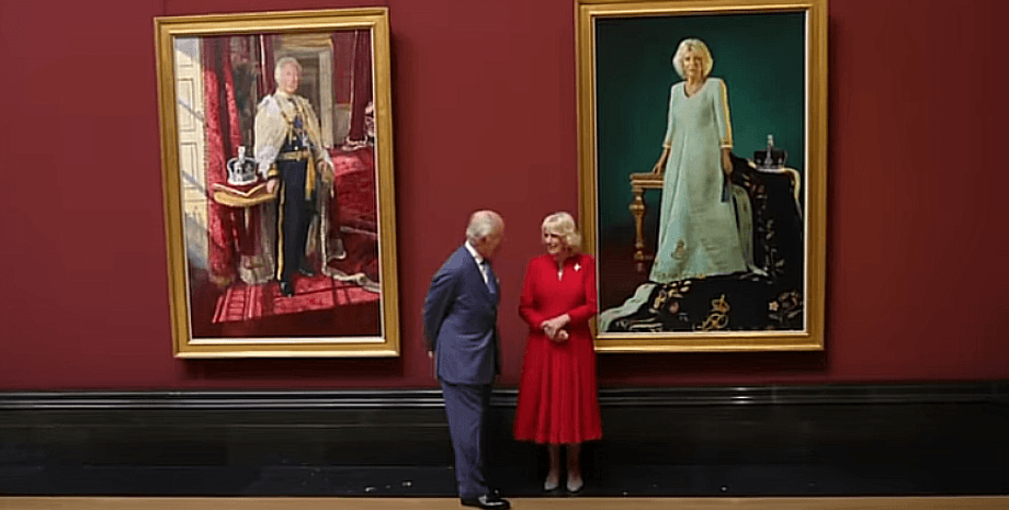 король, королева, портреты