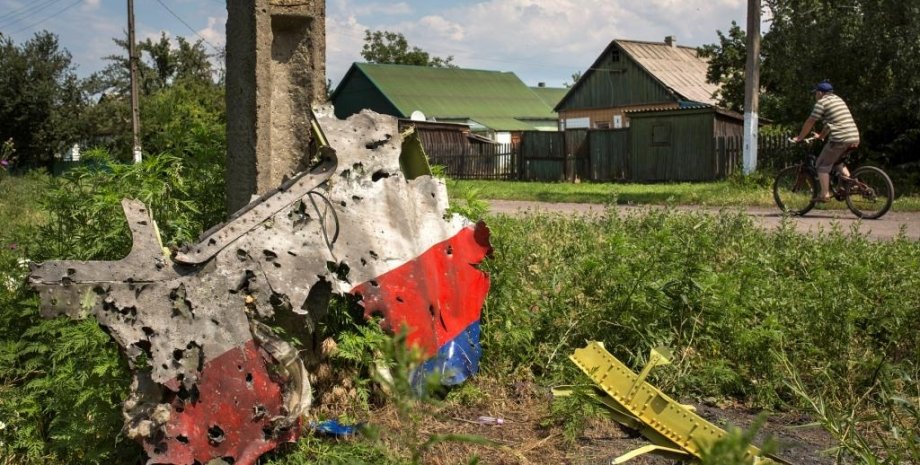 Обломок малайзийского боинга в Донбассе / Фото: Getty Images