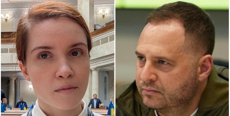 Марьяна Безуглая и Андрей Ермак