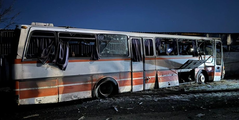 Росіяни свідомо вдарили по цивільному автобусу з працівниками ДТЕК