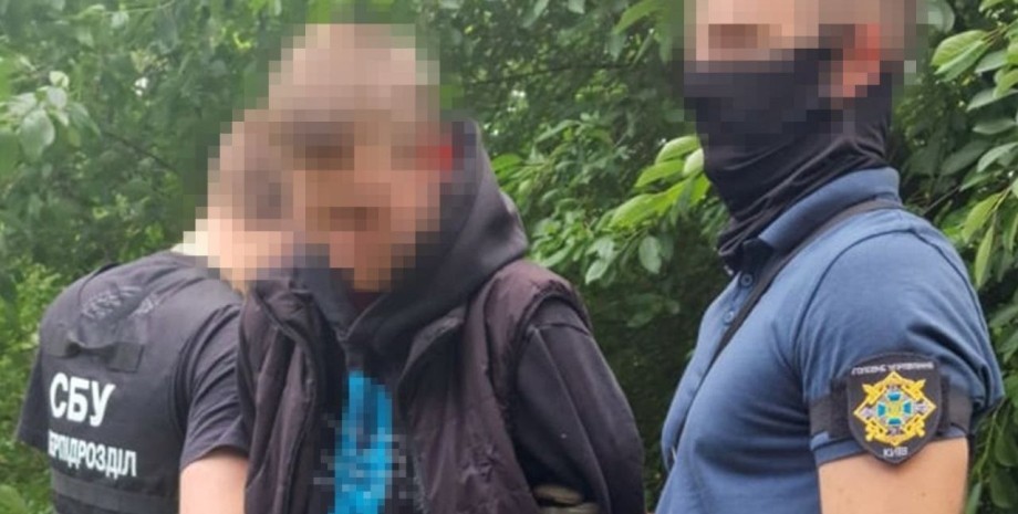 Затриманий 19-річний колаборант Затриманий 19-річний колаборант