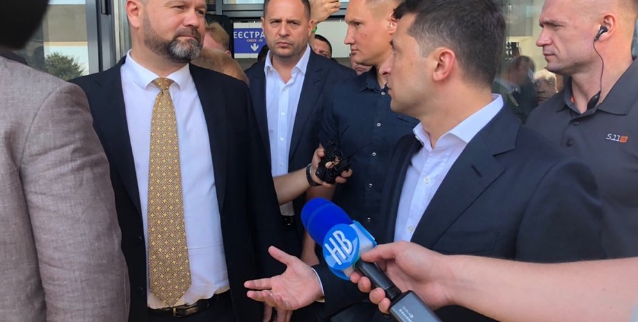 Фото: Владимир Зеленский и Вячеслав Бонь