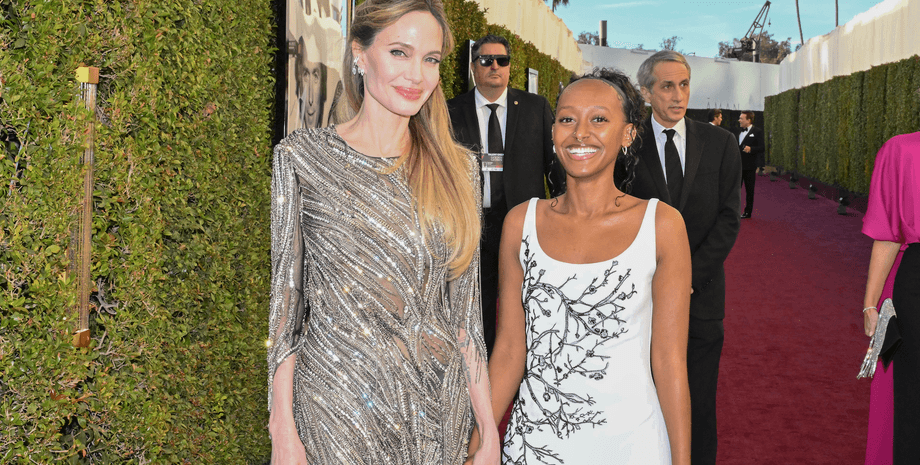 золотой глобус 2025, Анджелина Джоли, дочь анджелины джоли, захара джоли-питт, дети джоли, победители золотого глобуса