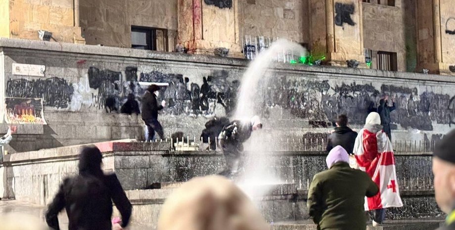 протесты в грузии 2024