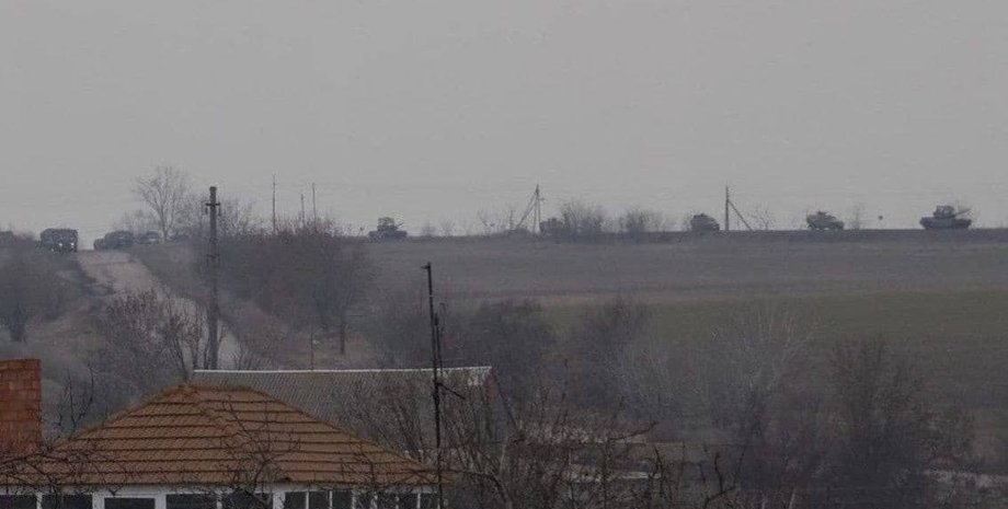 Мариуполь, военная техника рф