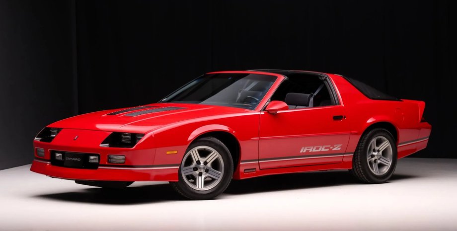 Chevrolet Camaro 1989, Chevrolet Camaro, Chevrolet Camaro iroc-z, капсула времени