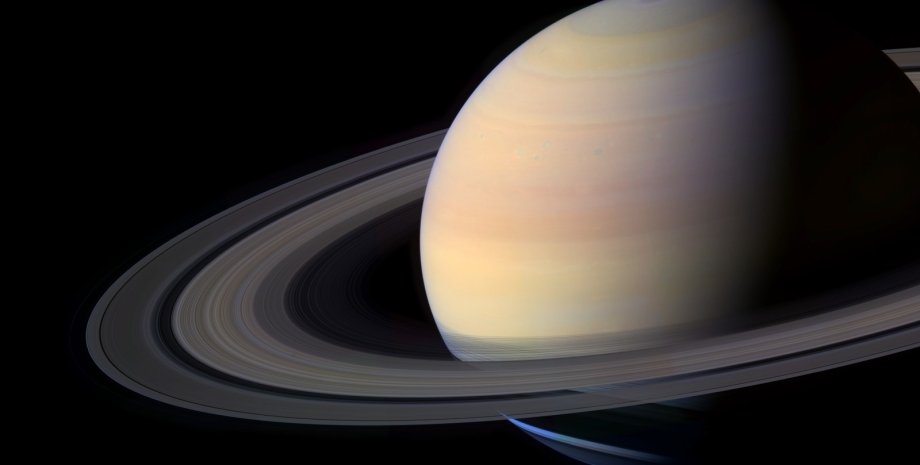 Сатурн, кольца, иллюстрация, космос