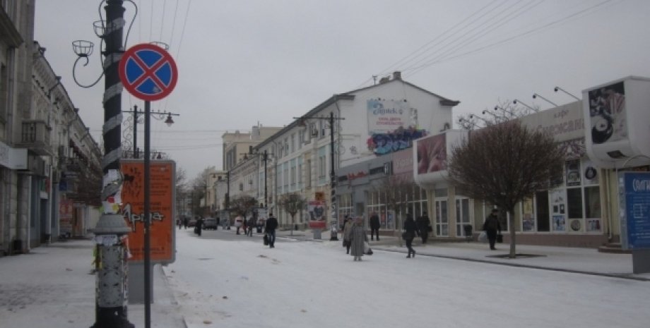 В Симферополе остановился общественный транспорт / Фото: fresh.org.ua