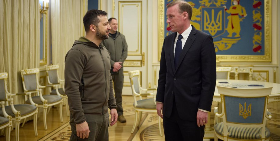 Владимир Зеленский, зеленский салливан, салливан зеленский, джейк салливан, зеленский салливан переговоры