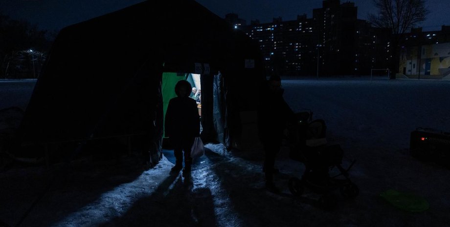 Отключение света в Киеве