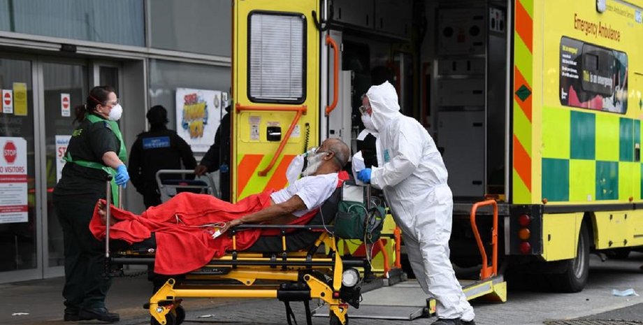 коронавірус, швидка, пацієнт, Великобританія
