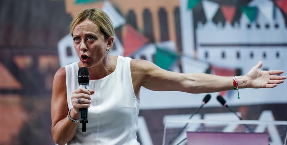 Итальянский премьер Джорджия Мелони