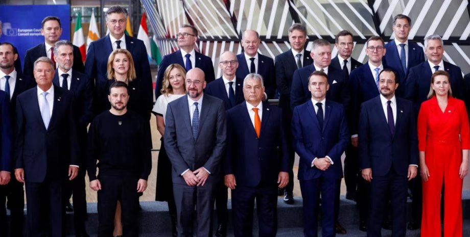 встреча лидеров стран ЕС