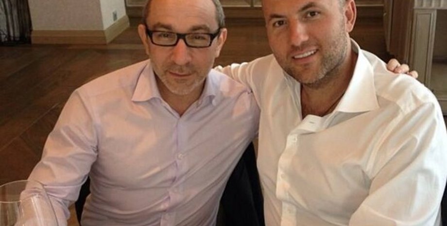 Геннадий Кернес и Павел Фукс, фото совместное, Кернес и Фукс