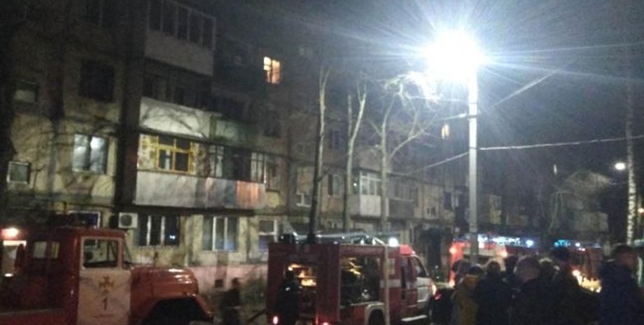 Место пожара в Виннице/Фото: dsns.gov.ua