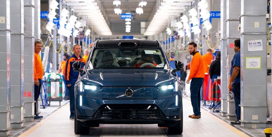 Volvo EX90 2024, Volvo EX90, новый Volvo EX90, электромобиль Volvo, электромобиль Volvo, кроссовер Volvo