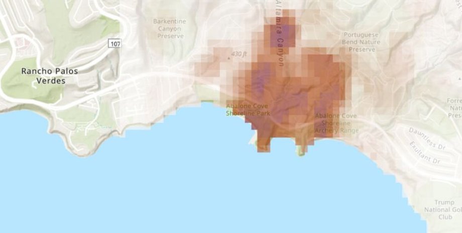 оползень, лос-анджелес оползень