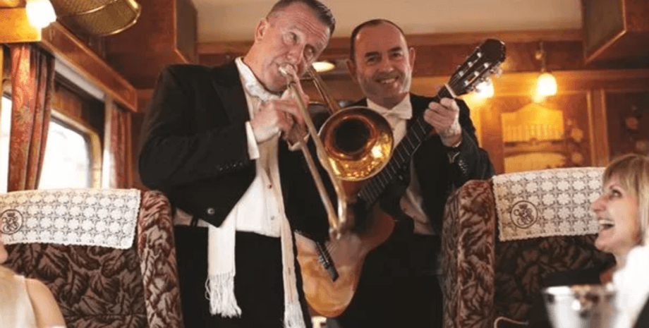 Рождество, поезд, путешествие, Великобритания