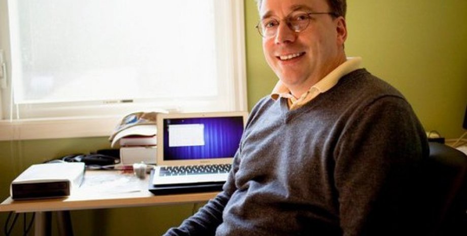 Линус Торвальдс, создатель ОС Linux