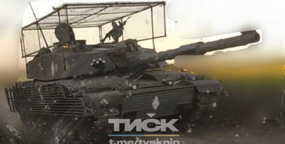 британский танк с мангалом