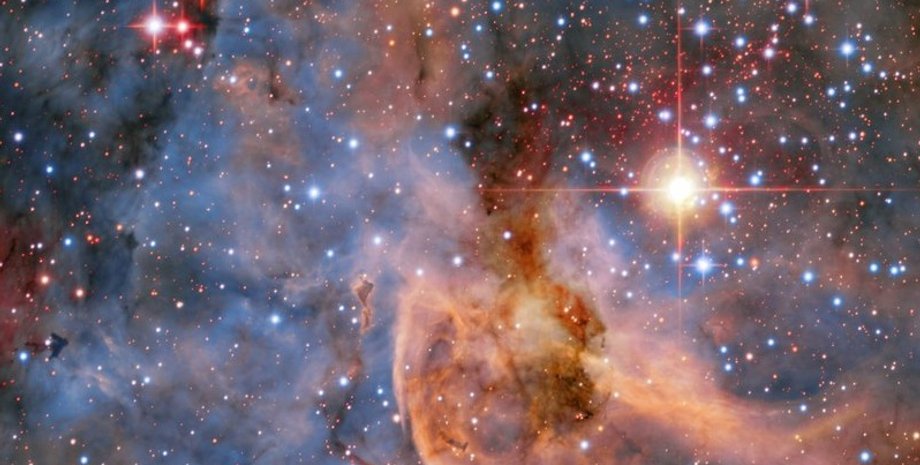 Туманность Киля на фото телескопа Европа. ESO