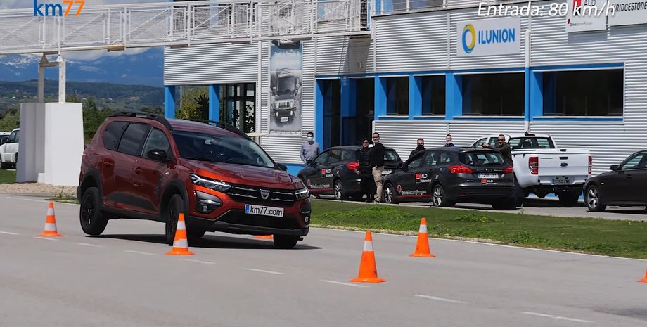 Dacia Jogger, новая Dacia Jogger, лосиный тест, безопасность авто, кроссовер Dacia Jogger, лосиный тест Dacia Jogger