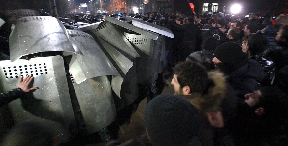 Протесты в Гюмри