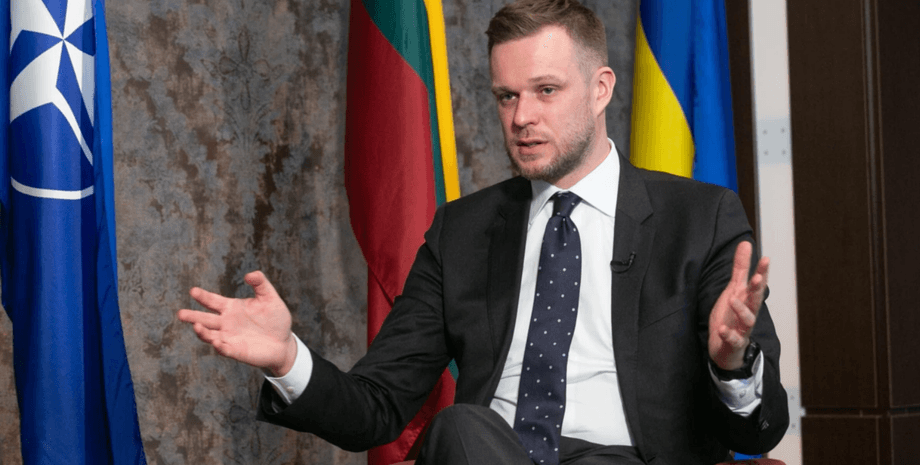 Глава МИД Литвы Габриэлюс Ландсбергис, Ландсбергис о войне РФ, Ландсбергис о НАТО, Литва война в Украине, Литва война РФ