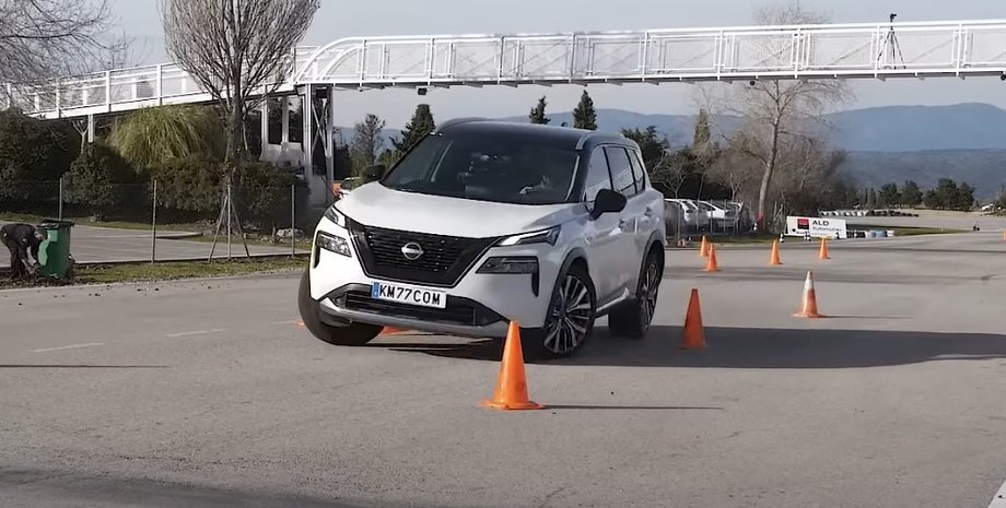 Nissan, Nissan X-Trail, Авто, Автомобили, Тесты, Испытания, Лосиный тест, Управляемость, Видео, Кроссоверы