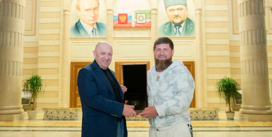 Евгений Пригожин Рамзан Кадыров Вагнер Чечня