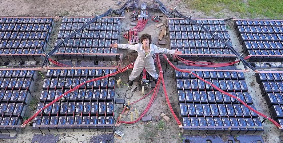 400 батарей електрокарів styropro