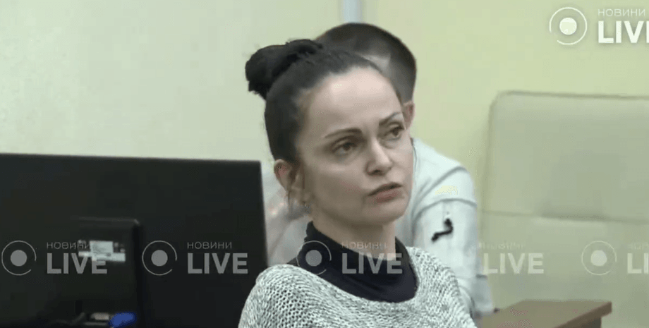 Ганна Дудіна у суді