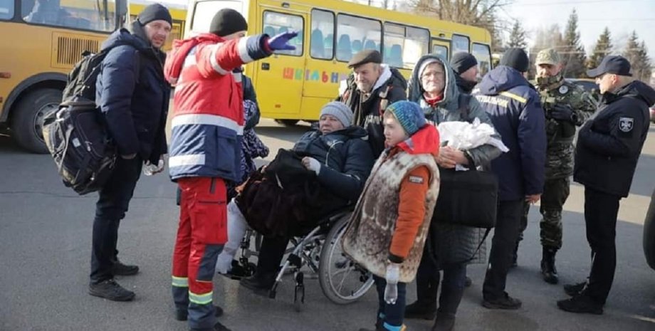 Київська область, евакуація