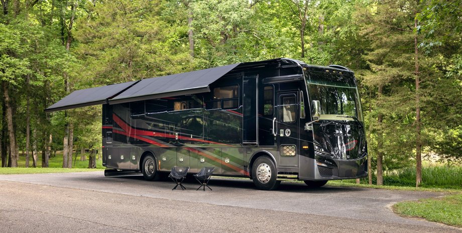 Tiffin Phaeton, дом на колесах, автодом Tiffin, роскошный автодом, роскошный автодом