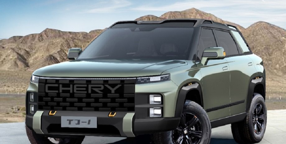 Chery, Chery Tiggo TJ-1, Позашляховик, Кросовер, Китай, Новинки, Авто, Автомобілі, Фото