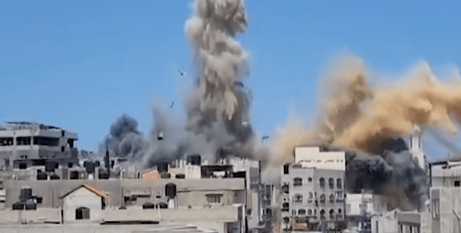Взрыв, Сектор Газа, Палестина, Израиль, война