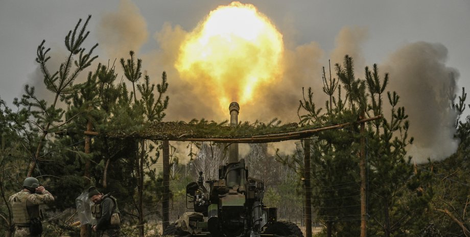 Постріл, війна, Третя світова війна, початок війни, постріл з гармати, гаубиця, військові,