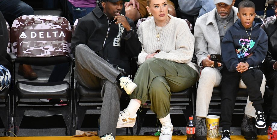 Річ Пол та Адель, адель вийшла заміж, адель чоловік, баскетбольний матч, адель син, спортивний агент річ пол