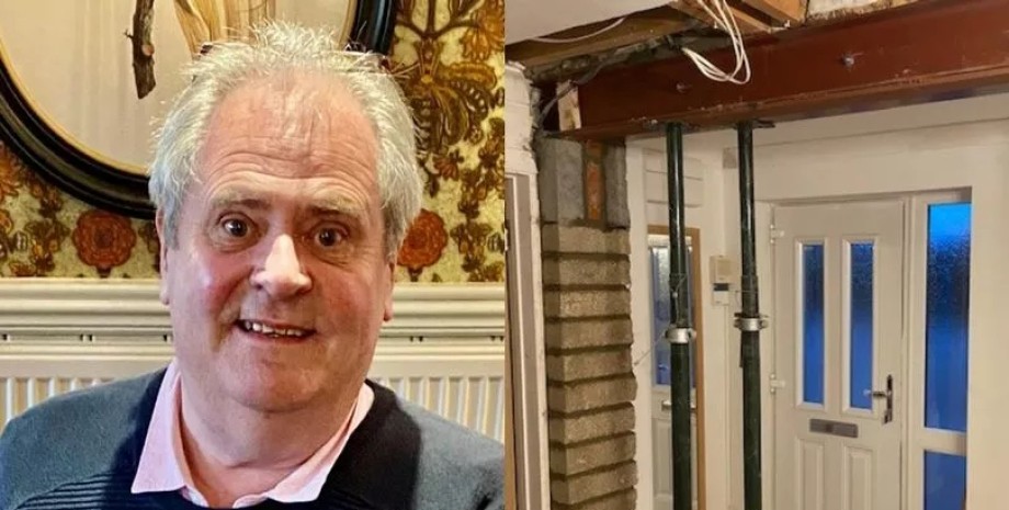 Пожарный на пенсии Малкольм Картер Малкольм Картер, ремонт, дом, интерьер