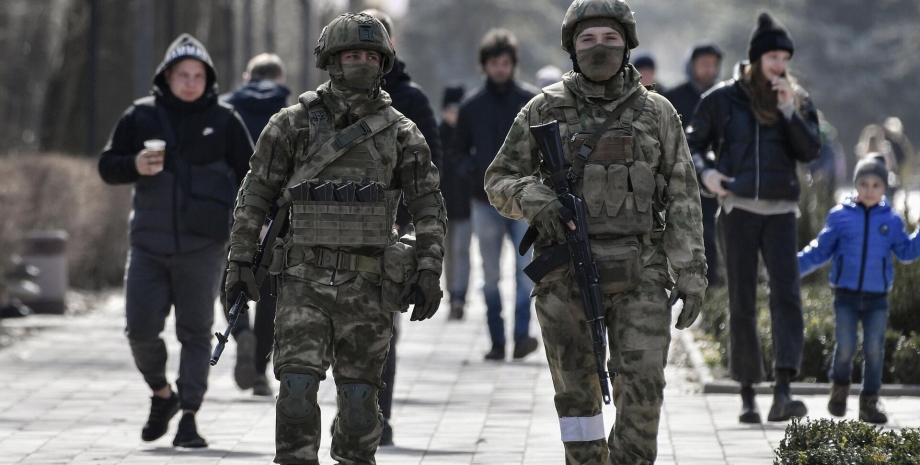 Россия Украина временно оккупированные территории Росгвардия полиция временно оккупированные территории, Росгвардия, полиция, подготовка к выборам