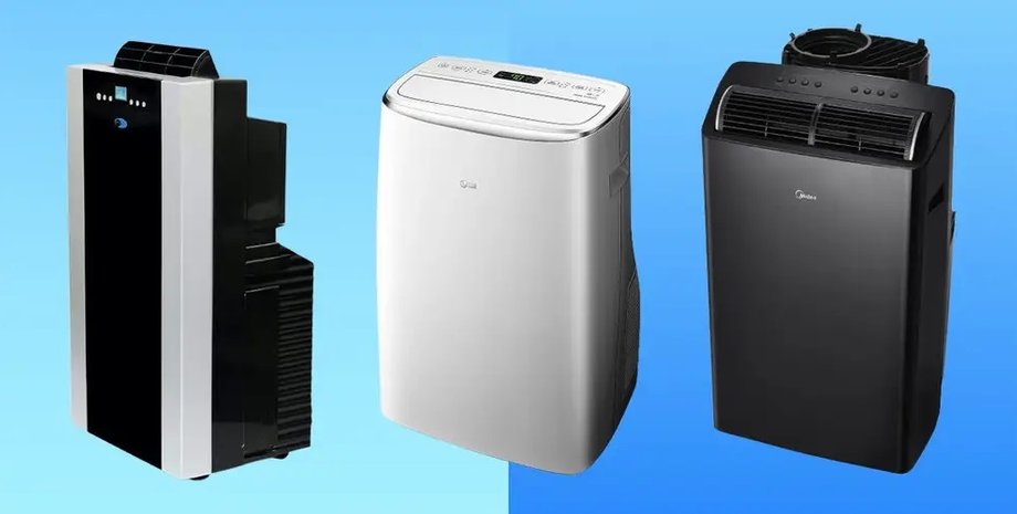 Портативные кондиционеры Whynter, LG, Midea